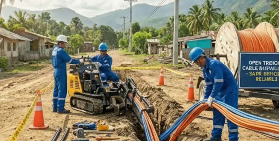 Underground Cable Installation