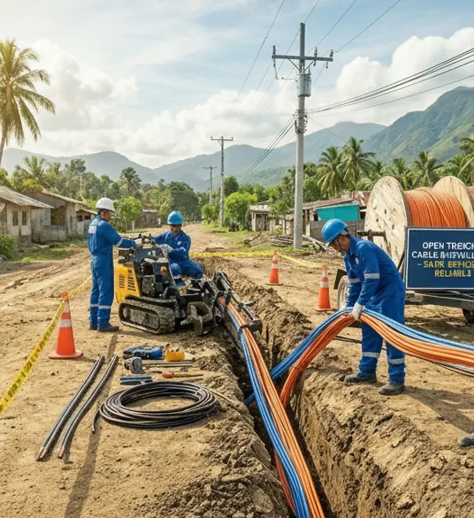 Underground Cable Installation