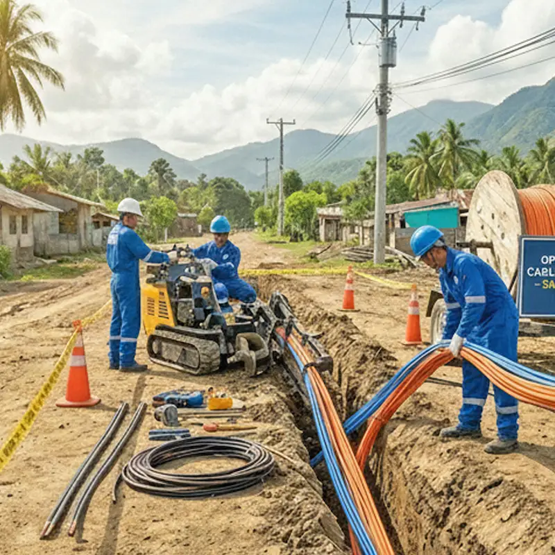 Underground Cable Installation