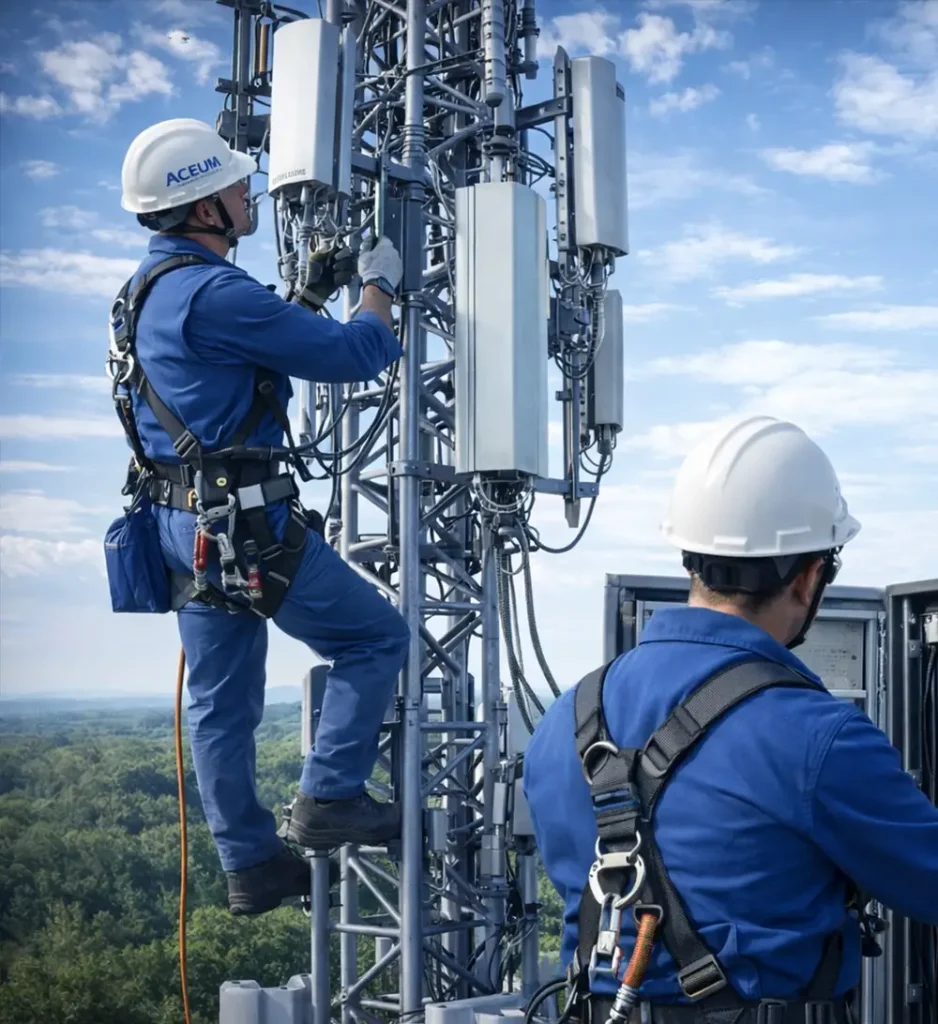 Cellsite Tower Construction & Maintenance